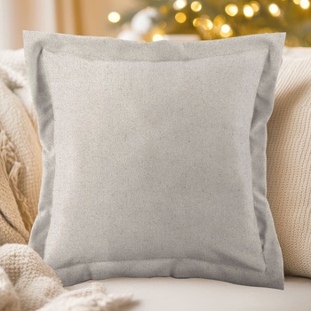 Biante s lemom Leona LN-162 Režná/strieborná trblietavá 30 x 50 cm