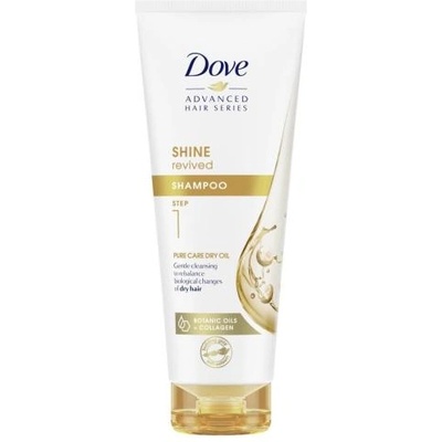 Dove Advanced Hair Series Shine Revived 250 ml шампоан за увеличаване на блясъка на суха коса за жени