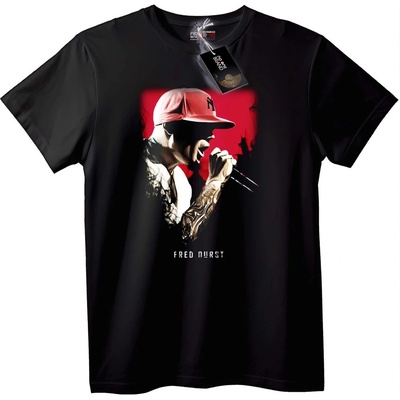 NOONEBRAND Музикална тениска на Fred Nurst - 2XL, Black