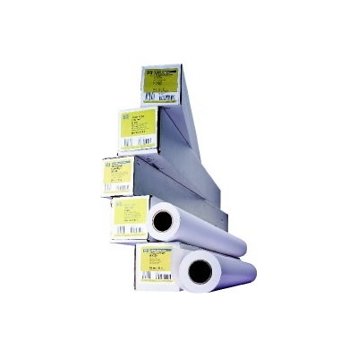 HP Heavyweight Coated Paper, 167 microns (6.6 mil) • 130 g/m2 (35 lbs) • 1524 mm x 30.5 m, C6977C