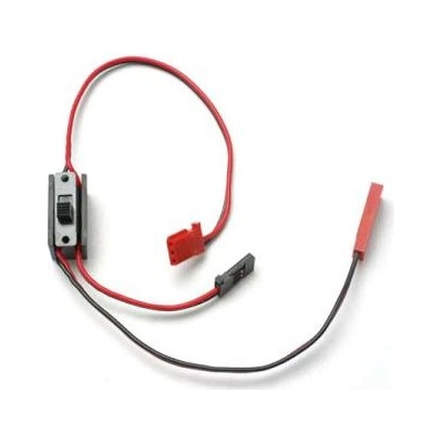 Traxxas превключвател с кабели за захранване на приемника