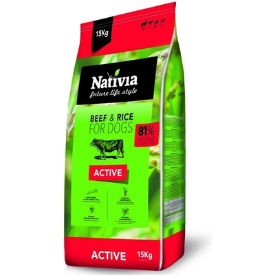 Nativia Dog Active 15 kg