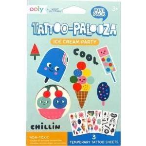OOLY Tattooze washable mini Tattoo Palooza - Ice cream