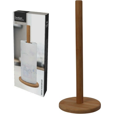 Excellent Houseware Stojan na papírové utěrky Bamb 31cm