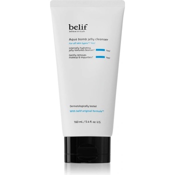 belif Aqua Bomb Jelly Cleanser овлажняващ почистващ гел с успокояващ ефект 160ml