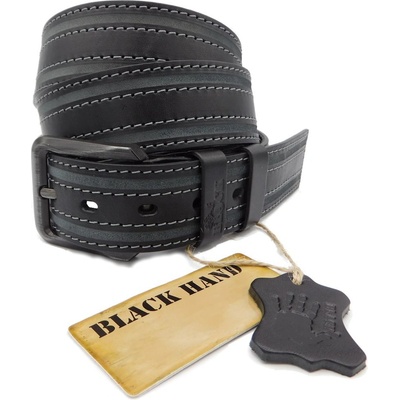Black Hand pánský kožený pásek 115 98 černý