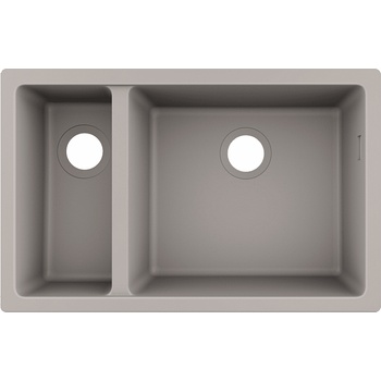 Hansgrohe Кухненска мивка Hansgrohe S510-U635-Concretegrey (43433380)