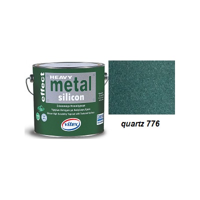 Vitex Heavy Metal Silicon Effect - štrukturálna kováčska farba 776 Quartz 2,25L 0581