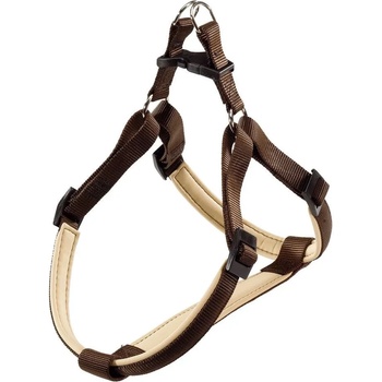 Ferplast Daytona P Medium - Регулируем нагръдник за кучета с гръдна обиколка 51 до 55 см и вратна 53- 61 см, - кафяв