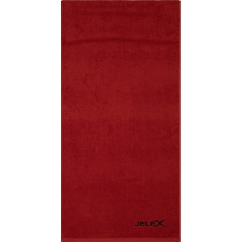 JELEX Хавлиена кърпа JELEX 100FIT Fitness Towel with Zipped Pocket red