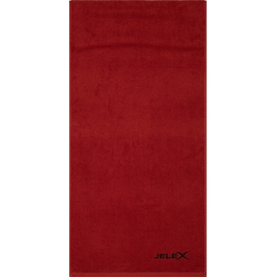 JELEX Хавлиена кърпа JELEX 100FIT Fitness Towel with Zipped Pocket red