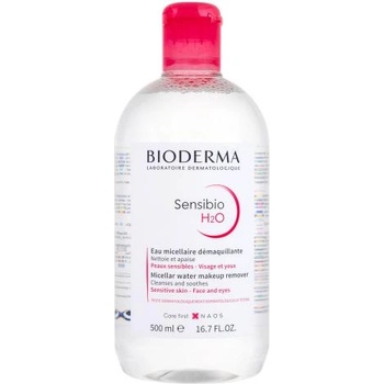 BIODERMA Sensibio H₂O 500 ml мицеларна вода за чувствителна кожа за жени