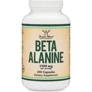 Double Wood Supplements Beta alanine - Бета Аланин, 240 капсули Double Wood (27230 DW)