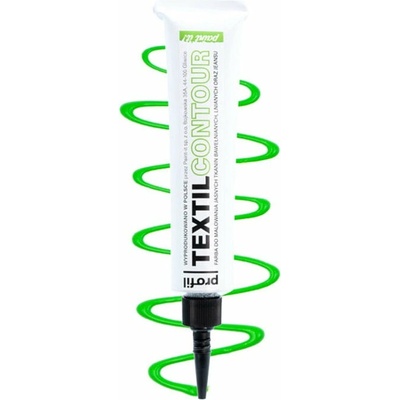 Profil farba na svetlý textil s aplikátorom 25 ml svetlo zelená