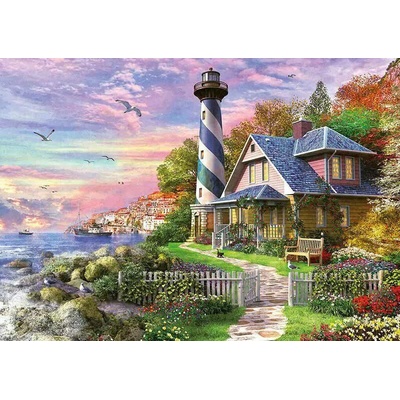 Educa Dominic Davison Maják ve skalní zátoce 1000 dílků