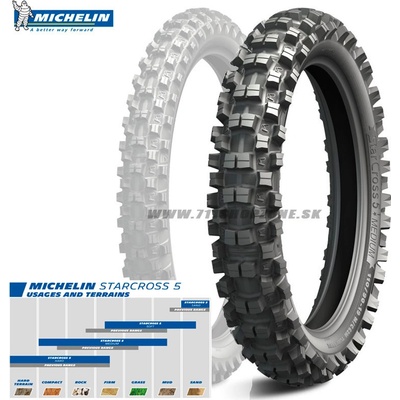 Michelin Starcross 5 Medium 100/90 R19 57M
