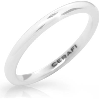 Cerafi Prsten SOLE BIANCO C104 Bílá