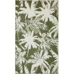 SUNDEK Хавлиена кърпа Sundek Recycled lightweight microfibre tropic savana printed sheeting towel - Green (Curuba)