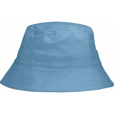 Neutral Klobouček Bucket z organické bavlny a větracími očky modrá indigová