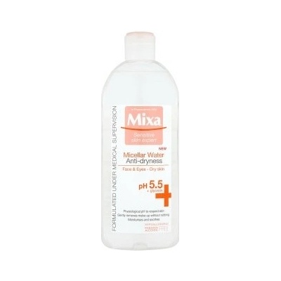 Mixa Micellar Water micelárna voda proti vysušovaniu pleti 400 ml