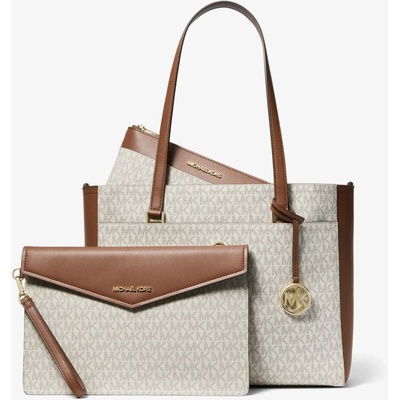 Michael Kors Set 3 kabelek 3 v 1 Maisie logo vanilla