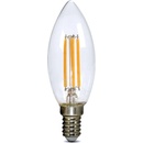 Solight žárovka LED WZ401A E14, 230V, 4W, 440lm, teplá bílá, retro, svíčka
