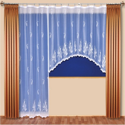 Vesna | Záclona kusová LARISA v. 150 cm x š. 220 cm