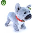 Eco-Friendly pes buldoček šedý 30 cm