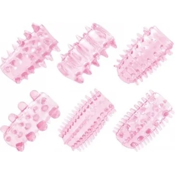 Toyz4Lovers Комплект пенис удебелители Timeless 6 бр