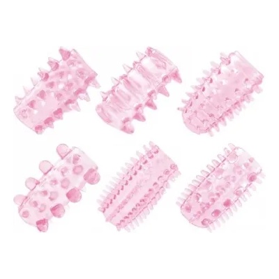 Toyz4Lovers Комплект пенис удебелители Timeless 6 бр