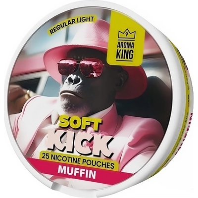 Aroma King Soft Kick muffin 10mg/g 12,5g 25 ks – Zboží Dáma