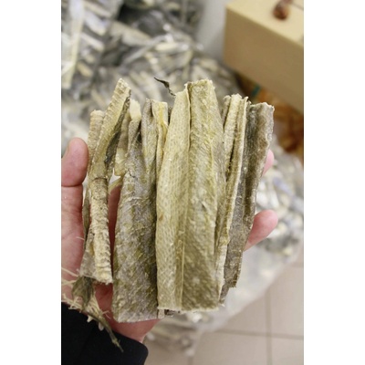Natureca Sušená koža z tresky cca 15cm r 500 g