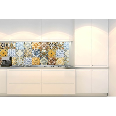 DIMEX ART Фототапет за кухня - винтидж цветни плочки 180 x 60 см