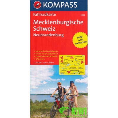 Mecklenburgische Schweiz Neubrandeburg 1:70 t. lamino