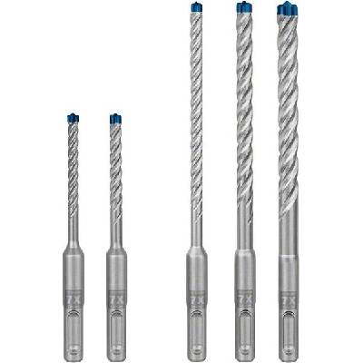 BOSCH Sada príklepových vrtákov EXPERT SDS plus-7X, 5/6/6/8/10 mm, 5 ks