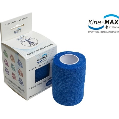 KineMAX Cohesive elast.samofix.7,5 cm x 4,5 m modré