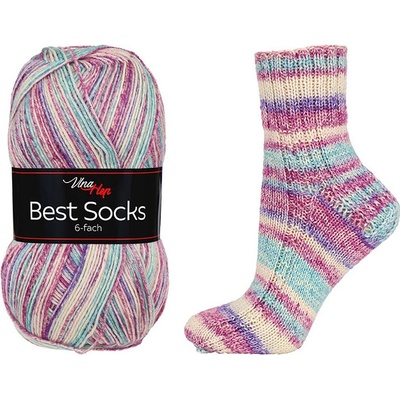 Vlna Hep Příze Best Socks 6-fach, 7377