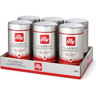 Illy Espresso mletá 6 x 250 g