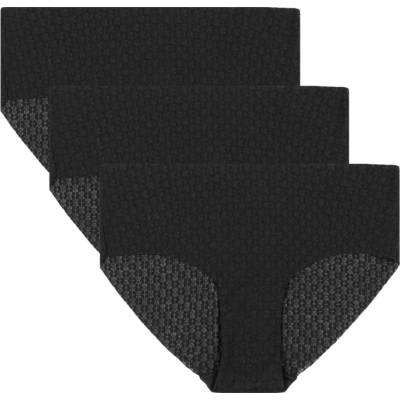 Under Armour Dámske nohavičky PS Mesh Hipster Solid 3Pack Black
