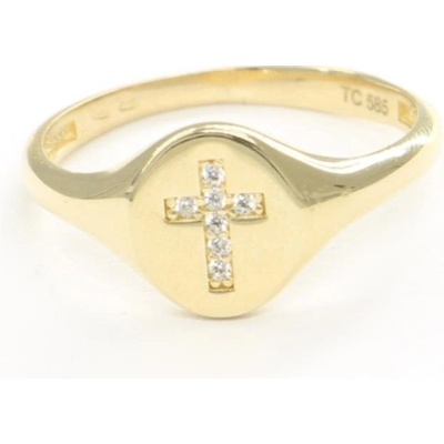 Pattic Zlatý prsten CA103501Y