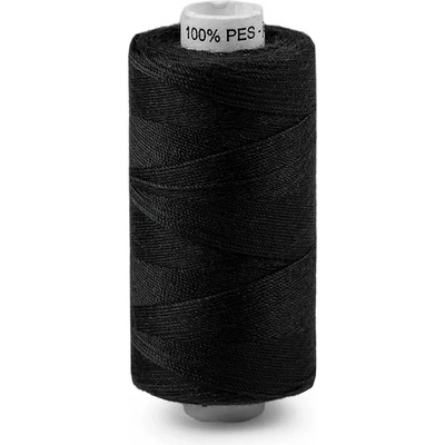 Univerzální šicí nit jeansová (riflová) 240186/999 polyesterová, černá, návin 200m