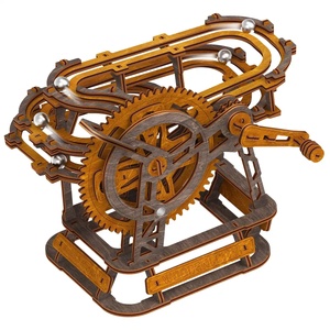 Wooden City Дървен 3D пъзел Wooden City - Писта Marble Run Mini (WR356)