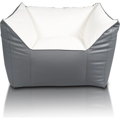 Ecopuf EF1047 COMFORT ekokoža Sivo-biely E15/E1