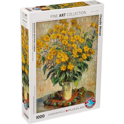 EUROGRAPHICS Пъзел Eurographics от 1000 части - Йерусалимски артишок, Клод Моне (EG60000319)
