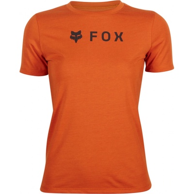 FOX W Absolute Ss Tech Tee Burnt Orange