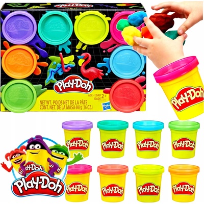 Play-Doh Balení 8 kelímků modelíny
