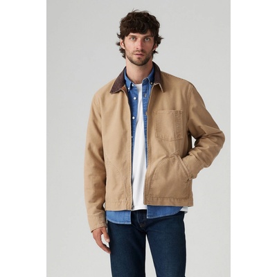 LEVI'S pánska bunda Full-Zip Mechanics A8635-0004 Béžová
