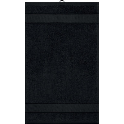 Myrtle beach Ručník malý MB441 Black 30 x 50 cm