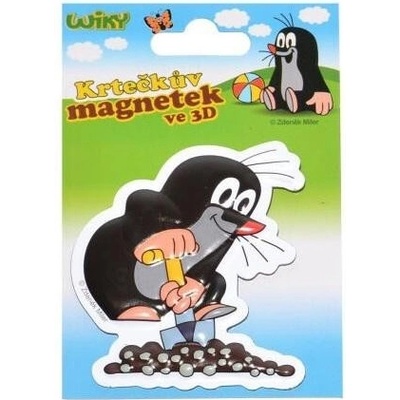 Krtečkova magnetka 3D Rýč