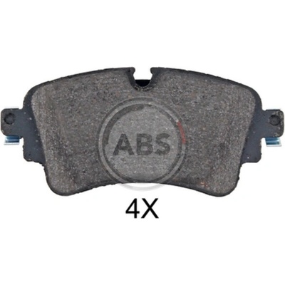 A.B.S. Sada brzdových platničiek kotúčovej brzdy 35114